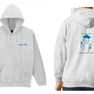 Grad 2026 Hoodies with stick figure